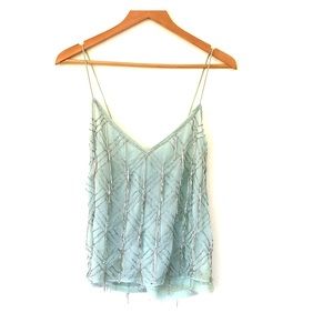 👑 NWT beaded Free People tank
